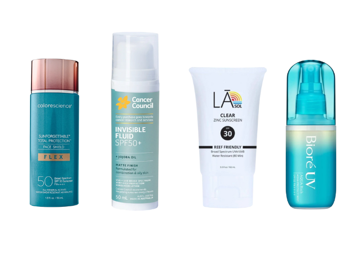 Colorescience LA Sol Cancer Council Kao Biore